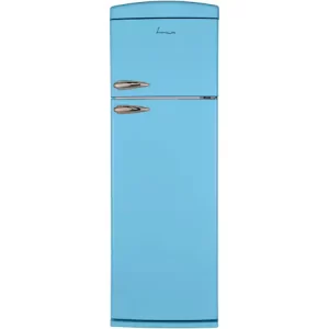 frigider Fram bleu, cu 2 usi, retro